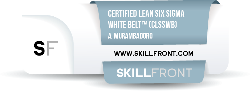 Certified Lean Six Sigma White Belt™ (CLSSWB™)