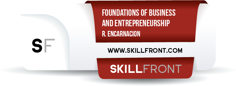 SkillFront Entrepreneur Program™: Foundations Of Business And Entrepreneurship™