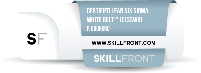 Certified Lean Six Sigma White Belt™ (CLSSWB™)