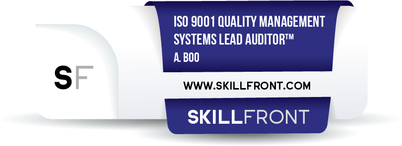 ISO 9001 Quality Management Systems Lead Auditor™