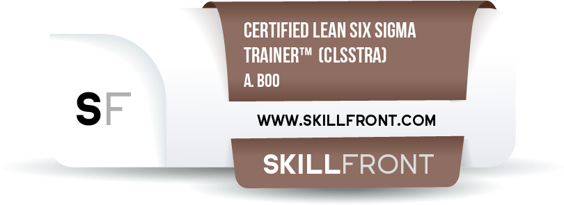 Certified Lean Six Sigma Trainer™ (CLSSTRA™)