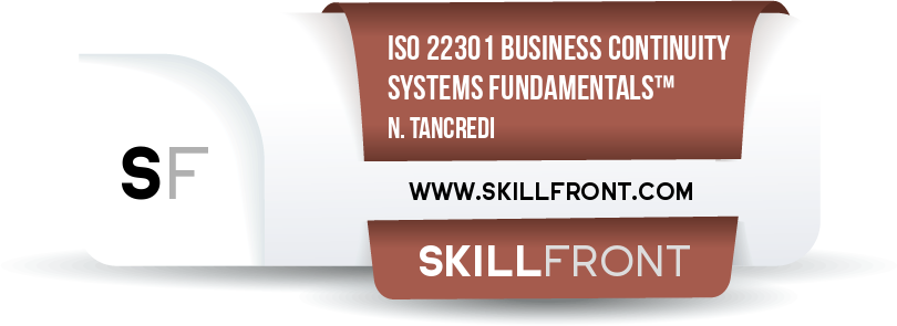 ISO 22301 Business Continuity Management Systems Fundamentals™