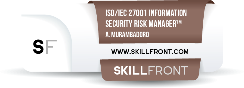 ISO/IEC 27001 Information Security Risk Manager™