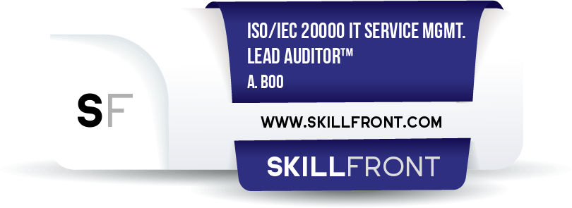 ISO/IEC 20000 IT Service Management Lead Auditor™